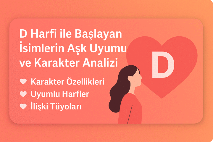 D Harfi ve Aşk Uyumu